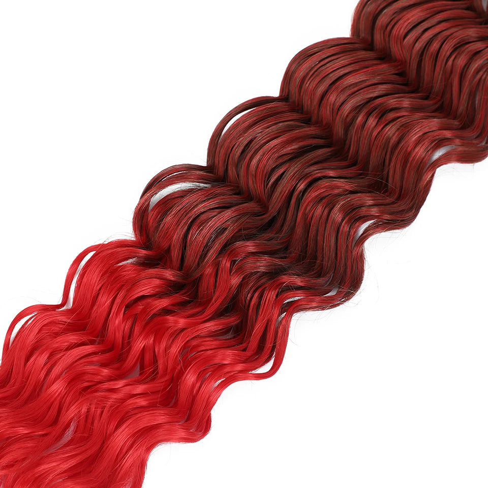 Anna Curls Loose Wave Synthetic Crochet Braiding Hair 24in | 50 Strands | 22 Colors - view 19