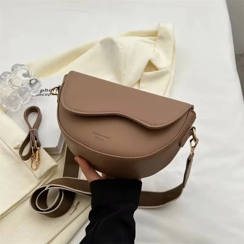 Luxury Handbag Fashion Print Large Capacity Soft Leather Women Shoulder Crossbody Bag | Leisure Designer Ladies Purses and Handbag Luxegan
