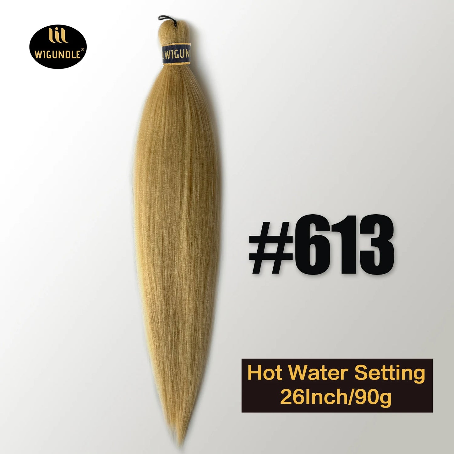 Kanekalon Pre-Stretched Jumbo Braiding Hair – 26 Inch | 90g | Kinky Straight | Hot Water Set | 44 - view 33