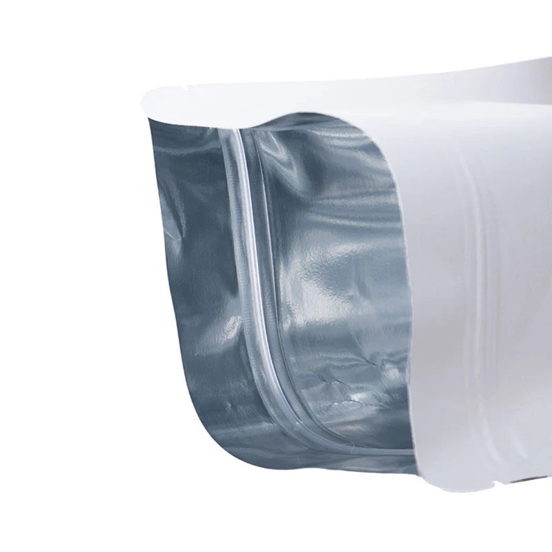 Premium Kraft Paper Self-Sealing Coffee Bags | Eco-Friendly Stand-Up Food Pouches for Candies & Tea | High-Quality Customized Packaging with Resealable Zipper Luxegan