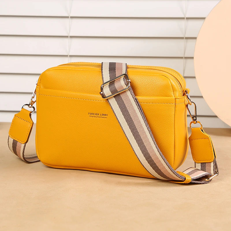 New Women's Crossbody Bag | Multi-Zipper & Large Capacity Handbag Luxegan