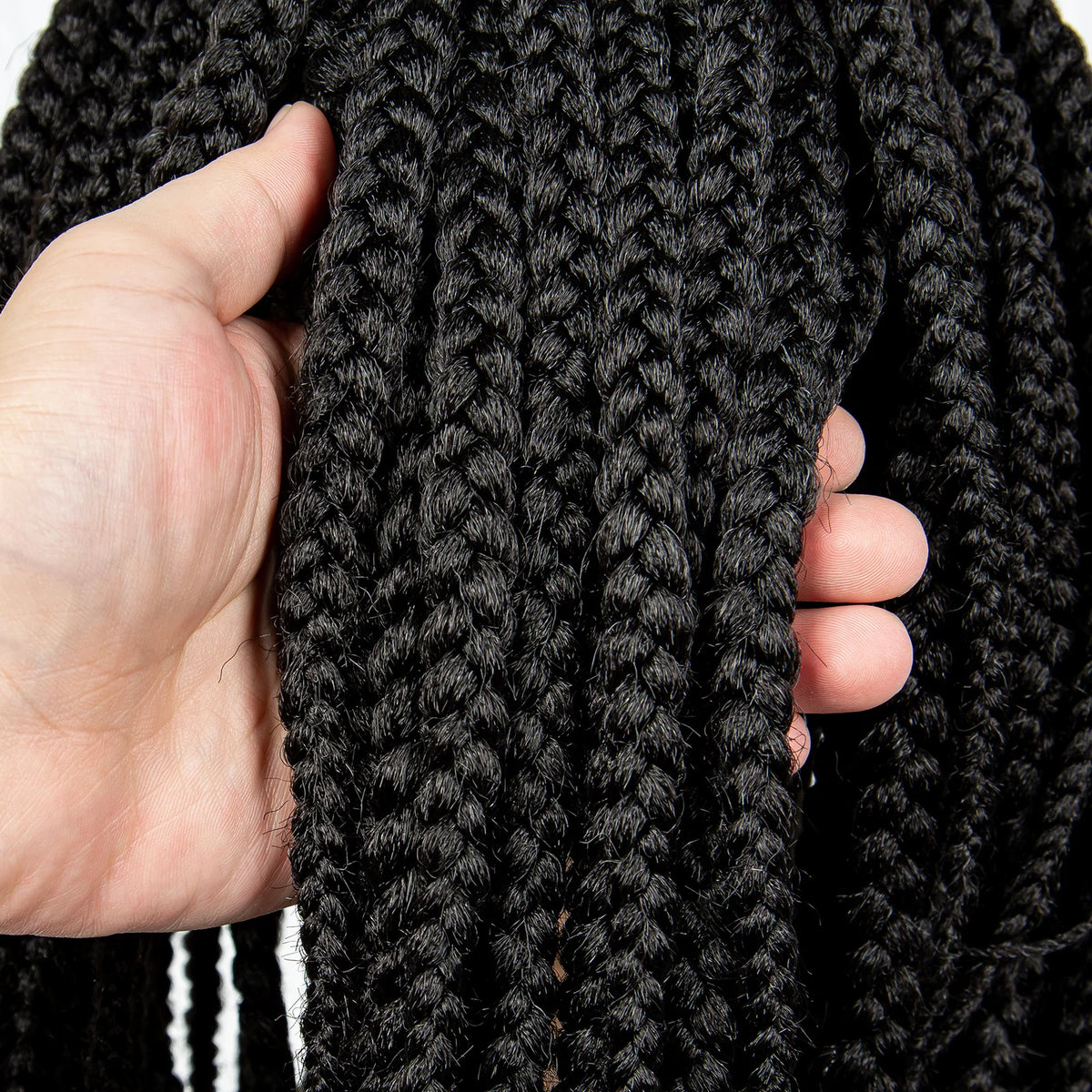Pelucas trenzadas Bob para mujeres negras Peluca de encaje completo con trenzas estilo cornrow Peluca sintética de encaje frontal con trenzas de caja sin nudos con cabello de bebé