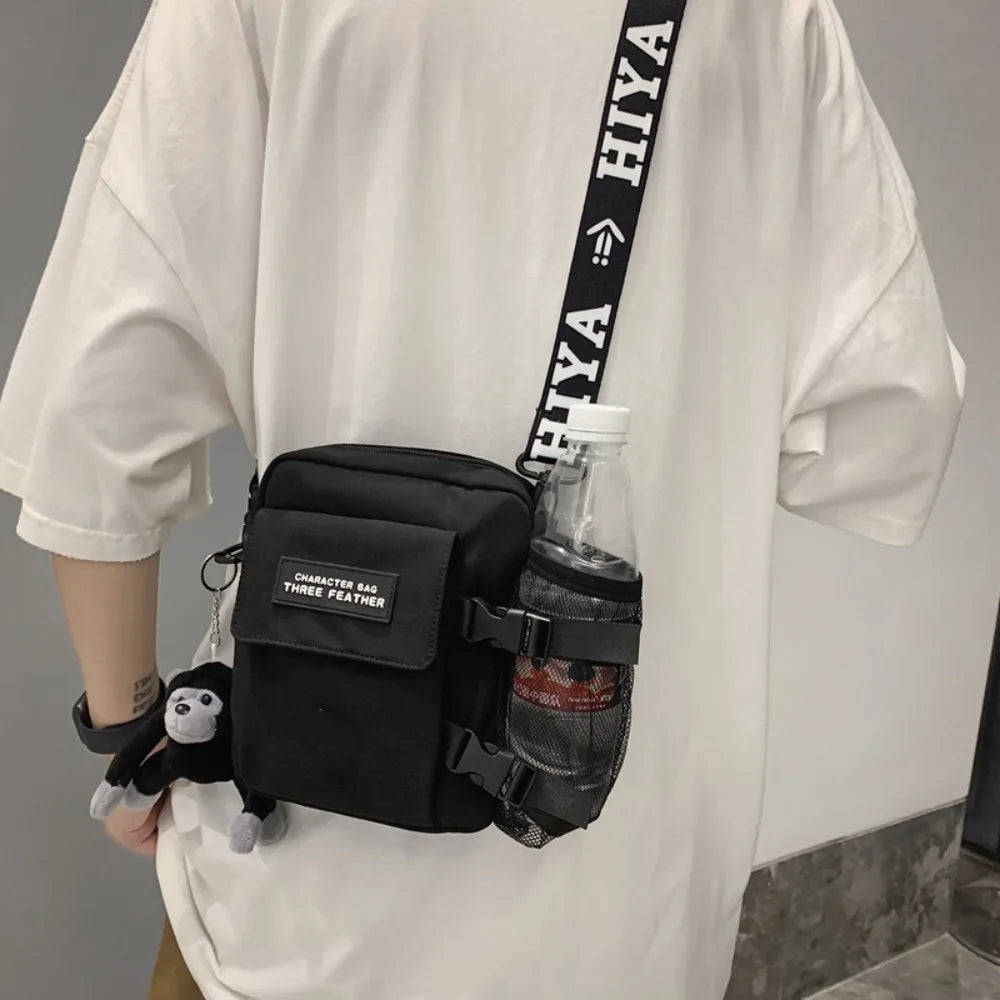 Casual Canvas Couple Messenger Bag | Versatile Satchel for Daily Use Luxegan