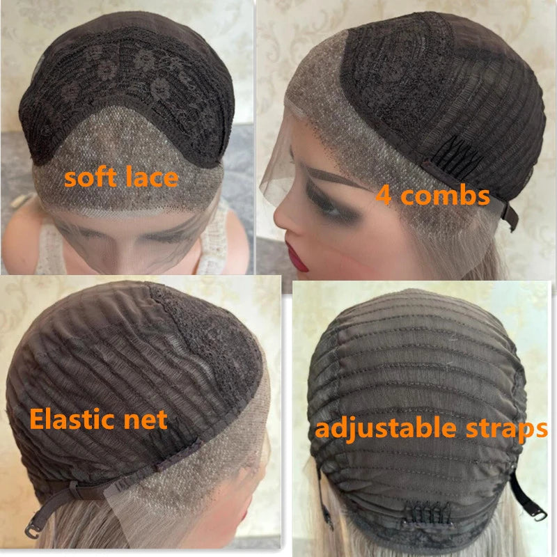 28 Inch Cornrow Box Braids Wig | Lace Frontal | Baby Hair