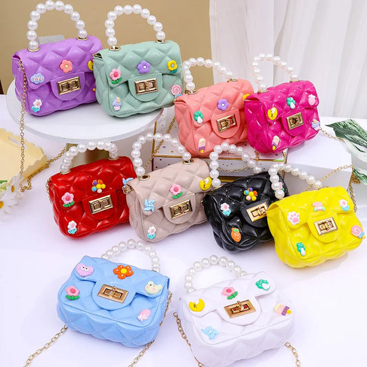 Barbie Fashion Women's Crossbody Bag | Mini Shoulder Bag, Mobile Phone Coin Purse & Cosmetics Storage Small Square Bag Luxegan