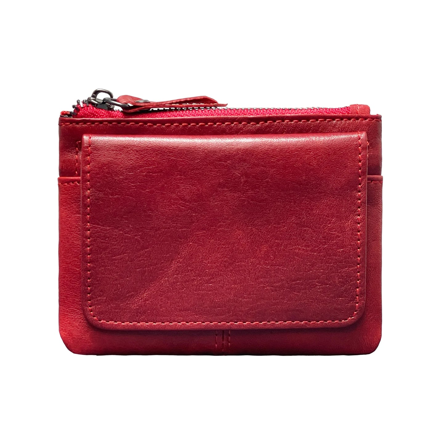New Cow Leather Card Bag | Slim Credit Card Holder & Coin Purse Luxegan