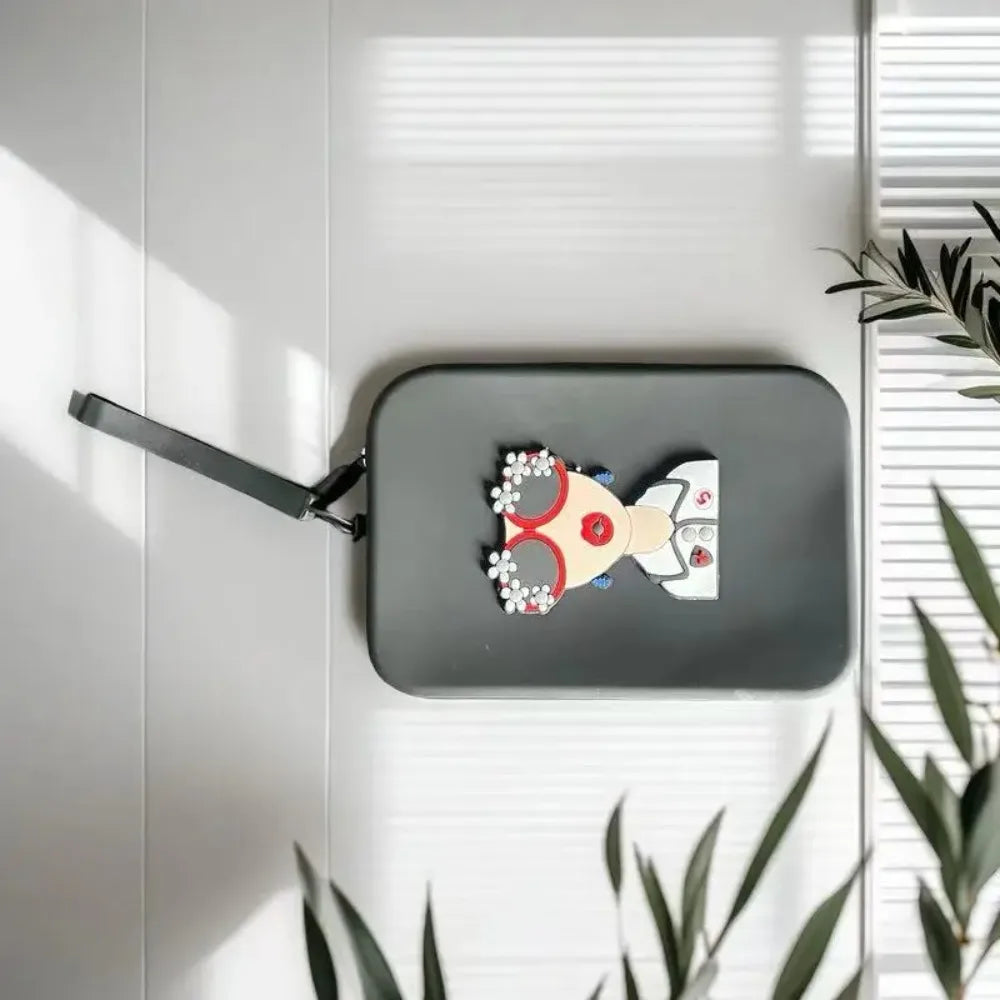 Silicone Solid Storage Bag | Zipper Waterproof Multi-purpose Portable Pouch Luxegan