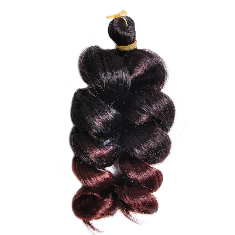 12 Inch French Curls Loose Wave Crochet Braids – Spiral Curly Synthetic Hair for Women - view 22