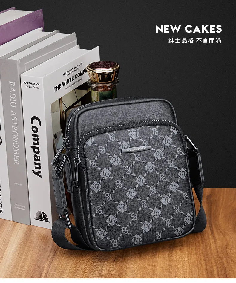Genuine Leather Fashionable Printed Small Backpack | Casual Shoulder Bag Clutch Luxegan