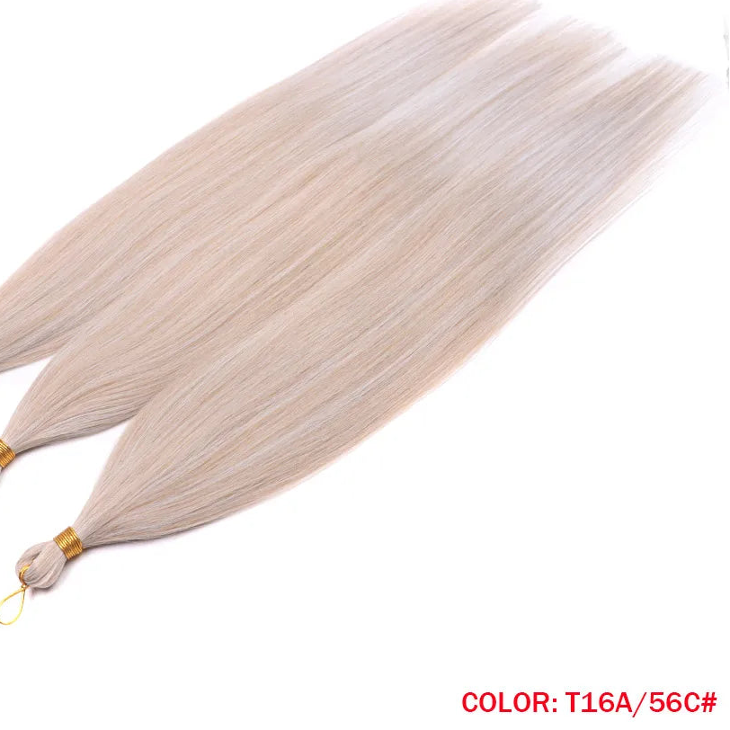 28 Inch Ariel Straight Synthetic Crochet Braids Hair – Ombre & Solid Colors | 300g | 24 Shades - view 12