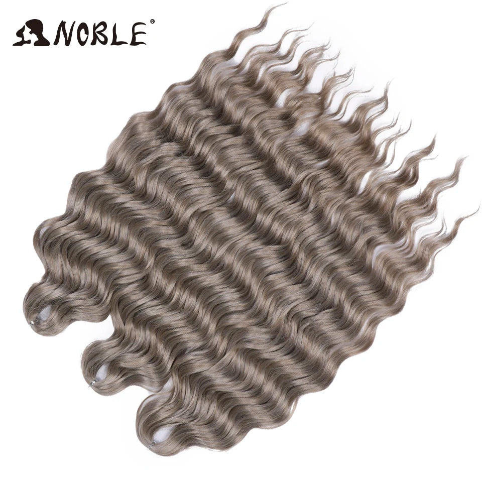 Synthetic Anna Curl Water Wave Crochet Braiding Hair – 24 Inch | 300g | 60 Strands | 88 Ombre & - view 9