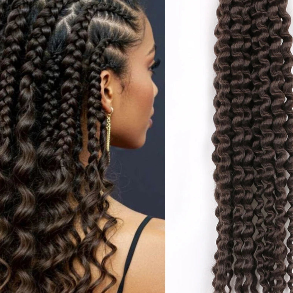 Synthetic Loose Wave Braiding Hair – Goddess Box Braid | 18 Inches Luxegan