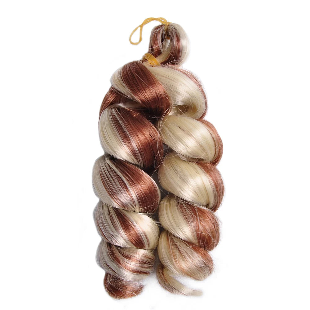 12 Inch French Curls Loose Wave Crochet Braids – Spiral Curly Synthetic Hair for Women - view 5