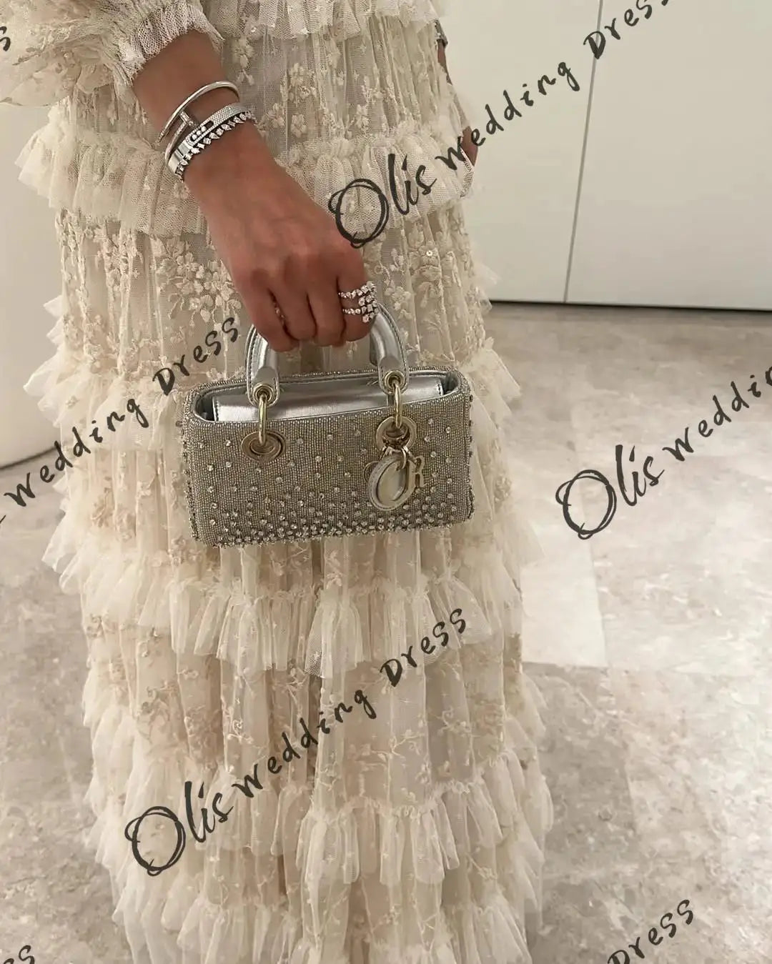 customized Long Sleeves Prom Dresses O-Neck Lace Floor Length Pleated Party Dresses Evening Dresses2025