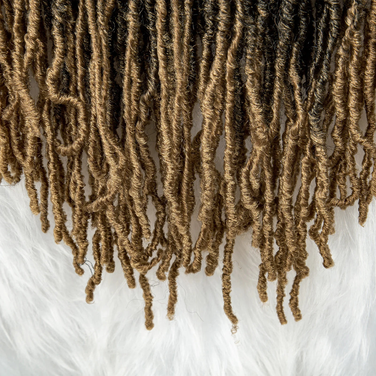 Pink & Blue Braided Wig | Full Lace Butterfly Locs & Dreadlocks