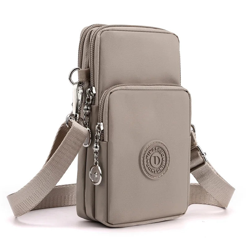 New Women's Mobile Phone Bag | Nylon Cell Phone Bag, Small Crossbody Bag & Travel Purse Luxegan