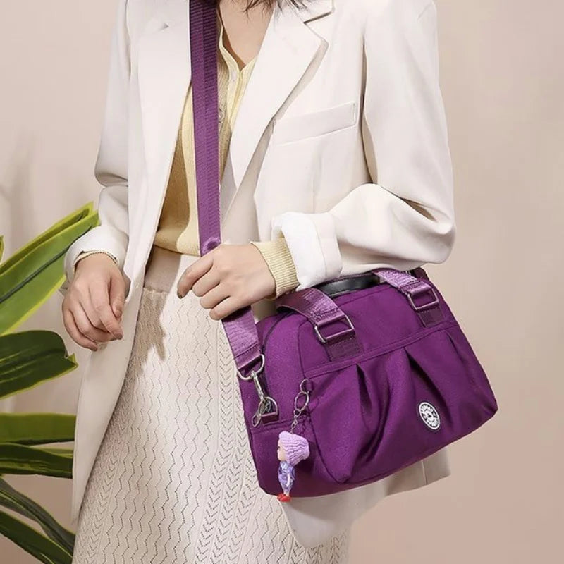 New Women's Bag Nylon Waterproof Messenger Bags | Lady Crossbody Shoulder Bag & Casual Handbags (High-Quality Multifunctional) Luxegan