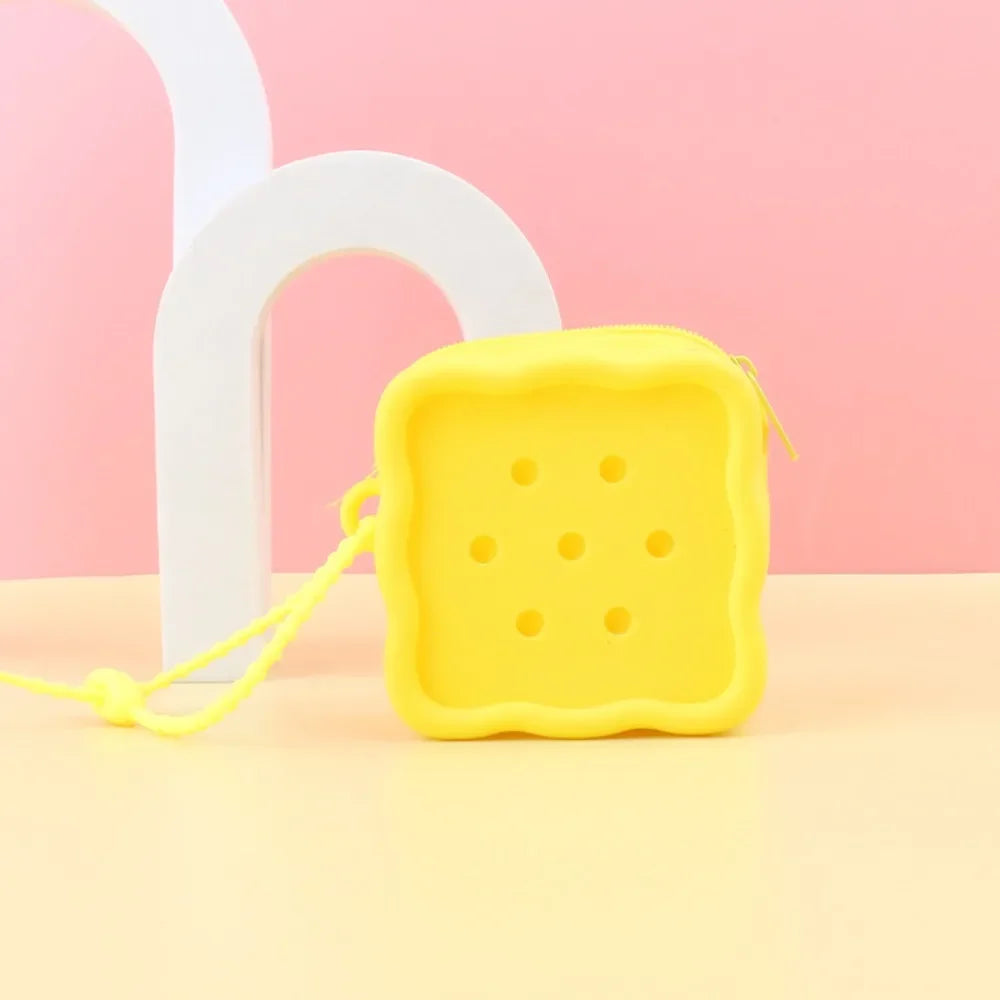 New Summer Bag Holes Coin Purse | Cute Silicone Mini Card Holder & Zipper Money Bag (Unisex) Luxegan