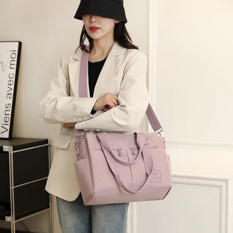 New Fashion Women's Shoulder Bag | High-Quality Large Capacity Crossbody Bag & Waterproof Multi-Functional Handbag Luxegan