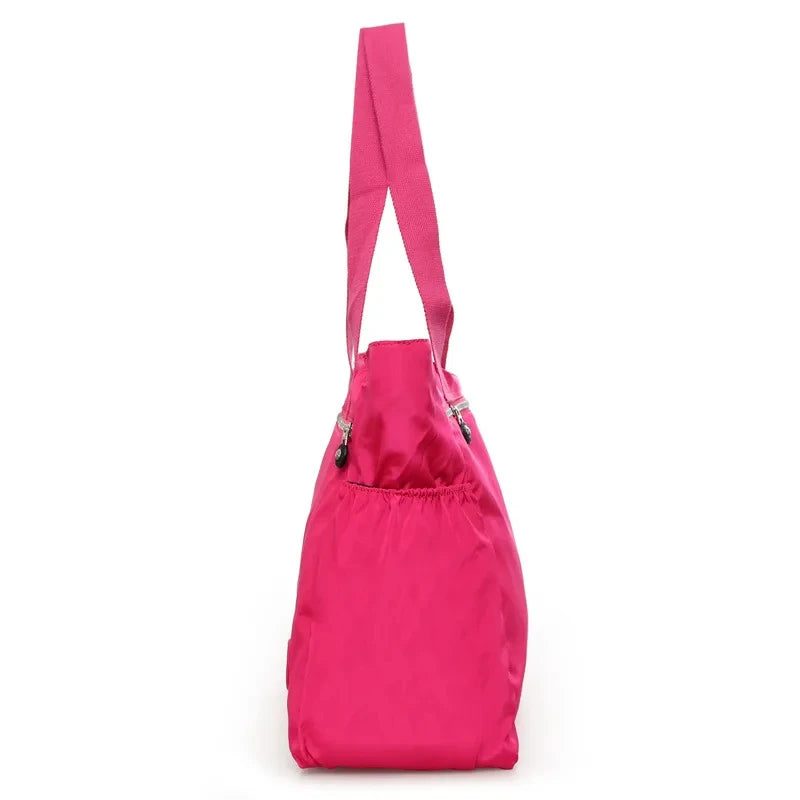 Bolsa de viaje Oxford impermeable de gran capacidad para mujer, bolso de hombro, valija, Bolsa De Viaje, bolsos de mujer, bolsa de compras