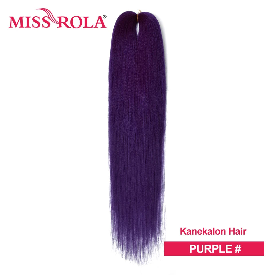 Jumbo Pre-Stretched Kanekalon Braiding Hair 24in – Ombré & Solid Colors Twist Braid Extensions - view 82