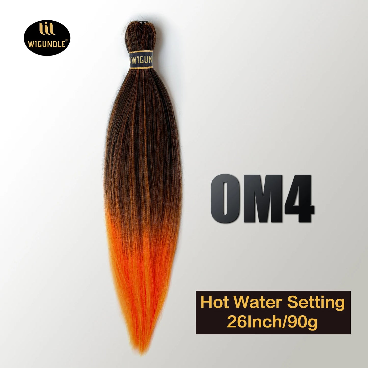 Kanekalon Pre-Stretched Jumbo Braiding Hair – 26 Inch | 90g | Kinky Straight | Hot Water Set | 44 - view 4