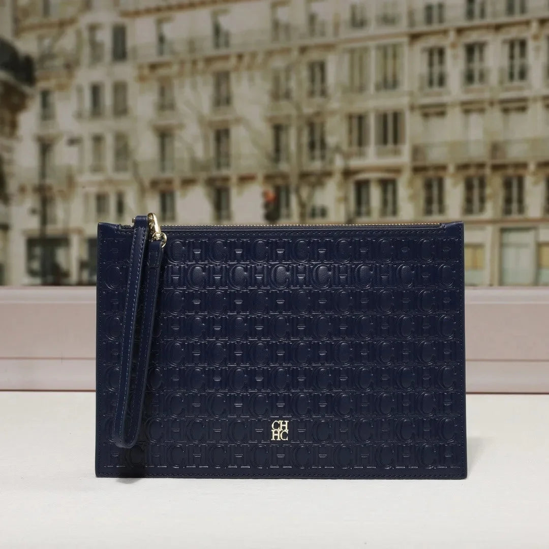CH Classic High-Quality Letter Print Bag | Multi-functional Clutch & Small Square Bag Luxegan
