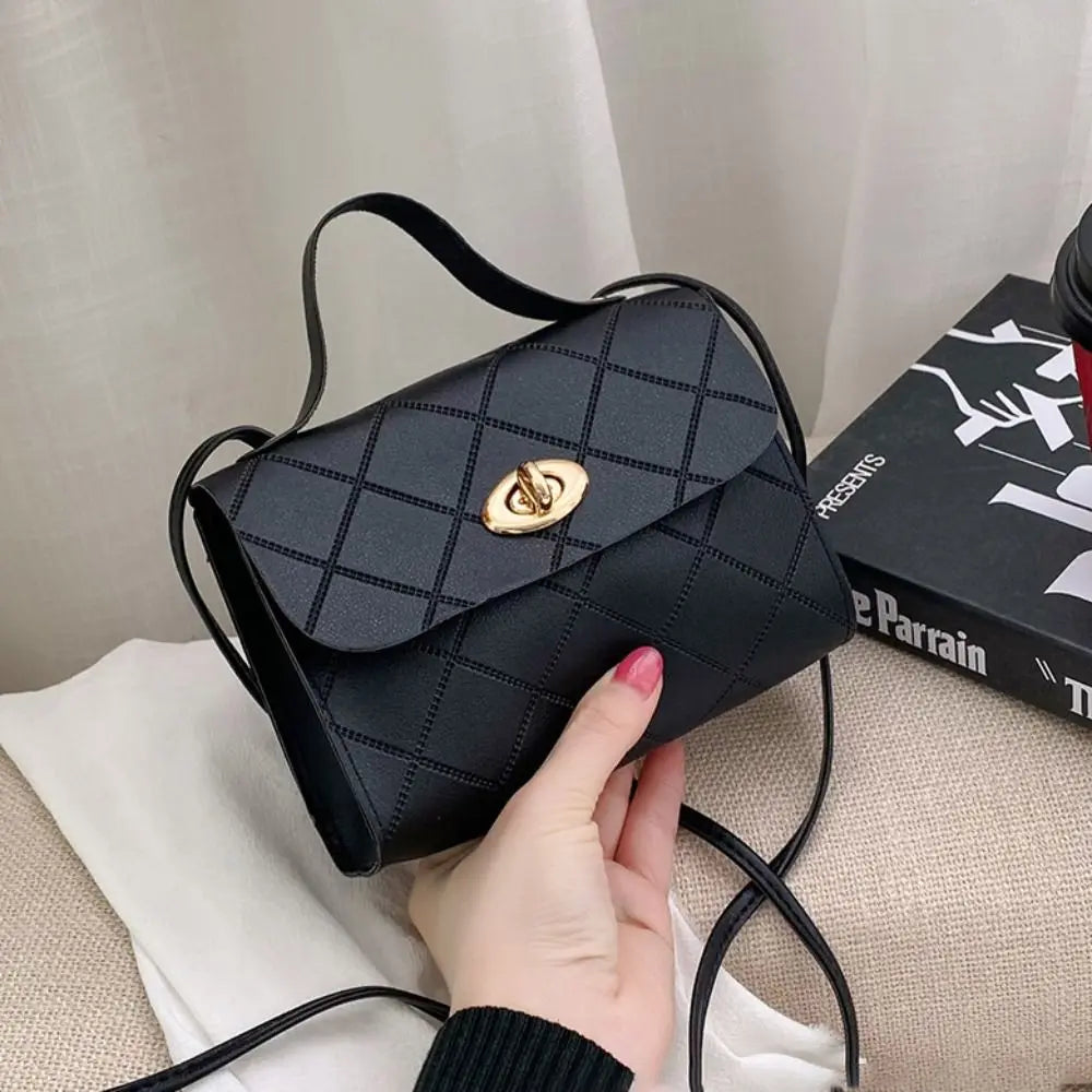 Fashion Small Messenger Bag | Sophisticated New Trend Female Shoulder Bag | Elegant Casual Crossbody | Luxury "Dignified" Mini Handbag for Modern Women & Girls Luxegan