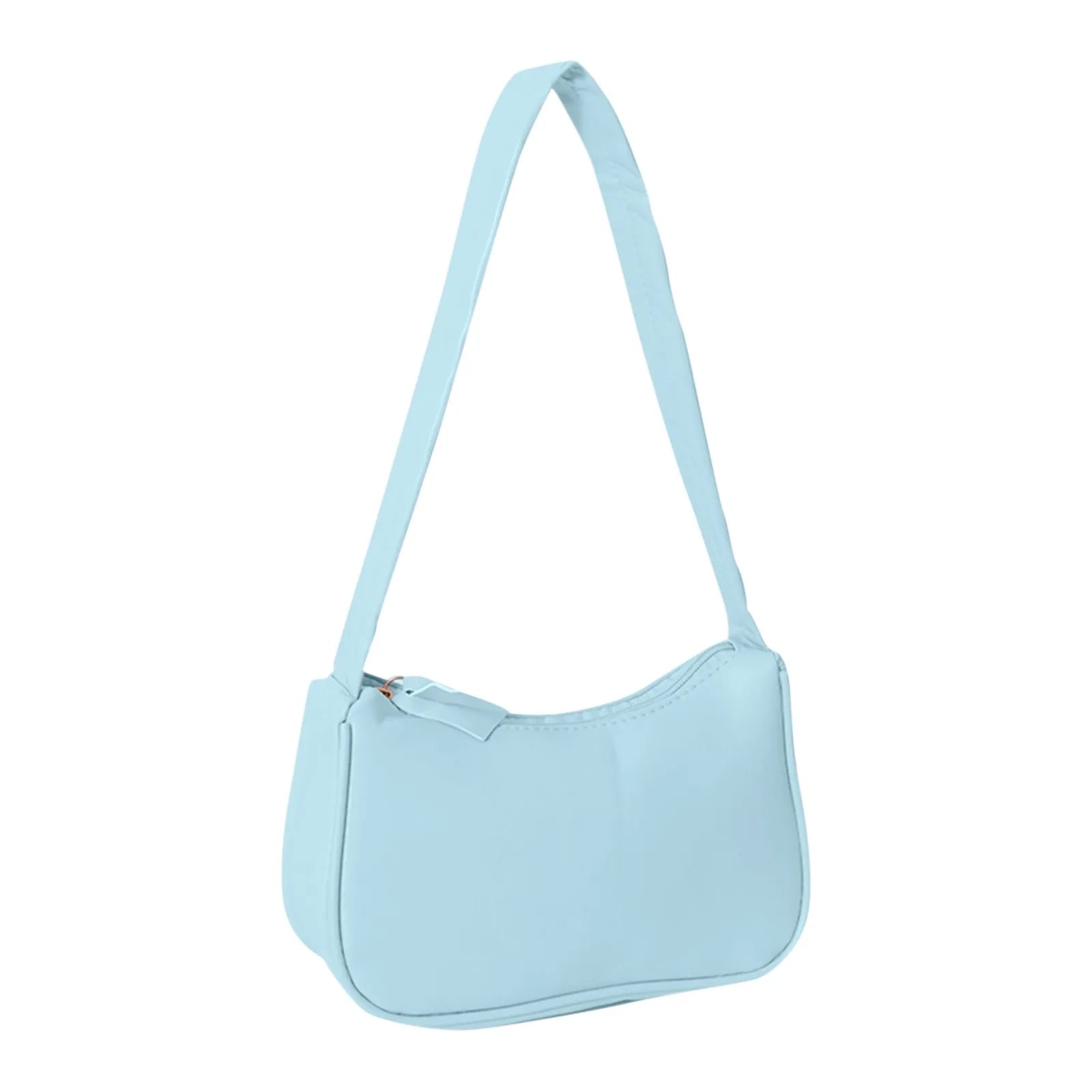 Retro Women's Solid Color Zipper Phone Bag | Hand Bag, Shoulder Bag & Armpit Bag (Mochilas Para Mujer, Mochila Y2k) Luxegan