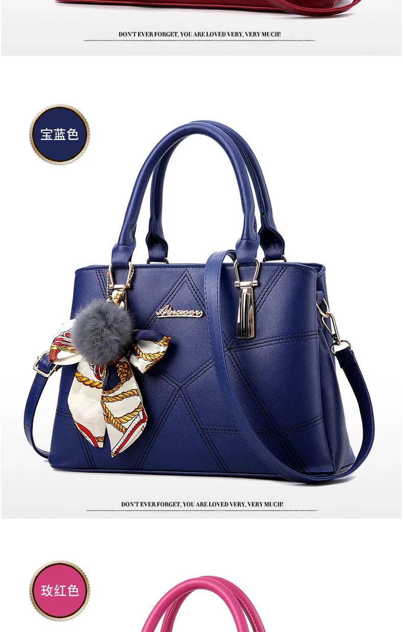 Quality Leather Women's Handbags | Trend Women's Designer Shoulder Crossbody Bag & Beach Tote Bag (Luxury Messenger Bags) Luxegan
