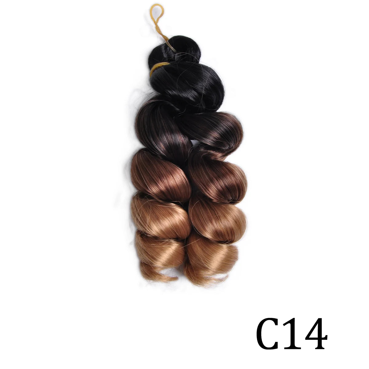 12-Inch Italian Curls Crochet Braiding Hair – Loose Wave | Pre-Stretched | 68 Colors | 75g & 100g - view 31