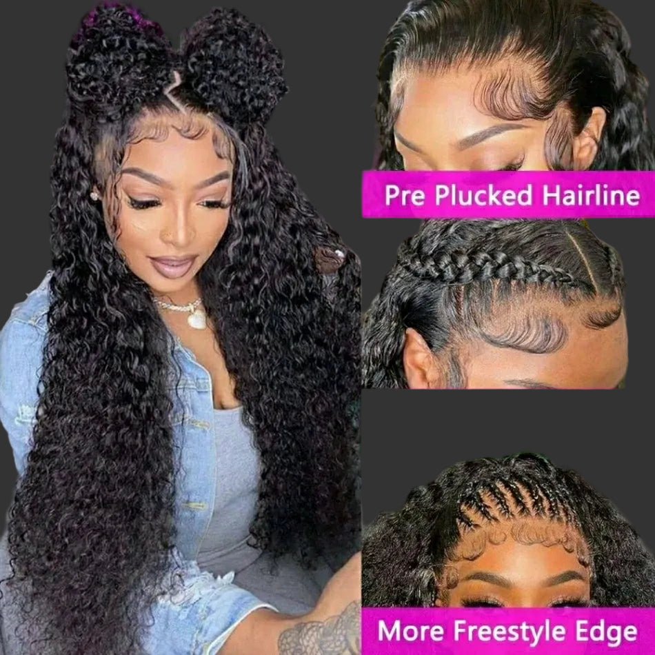 300% Density Burgundy Brown Loose Deep HD Lace Wig | Sophisticated 13x6 & 13x4 Transparent Frontal | Elegant "12A Brazilian Remy" 26+ Inch Silhouette | "Dignified" Pre-Plucked Bleached Knot Curly Human Hair for Radiant Versatile Styling Luxegan