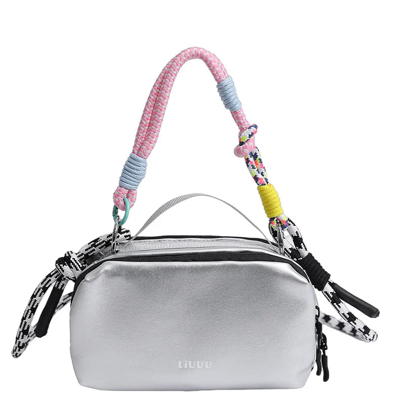 Large Capacity Sports Messenger Bag | Trendy Rope Tote & Shoulder Bag Luxegan