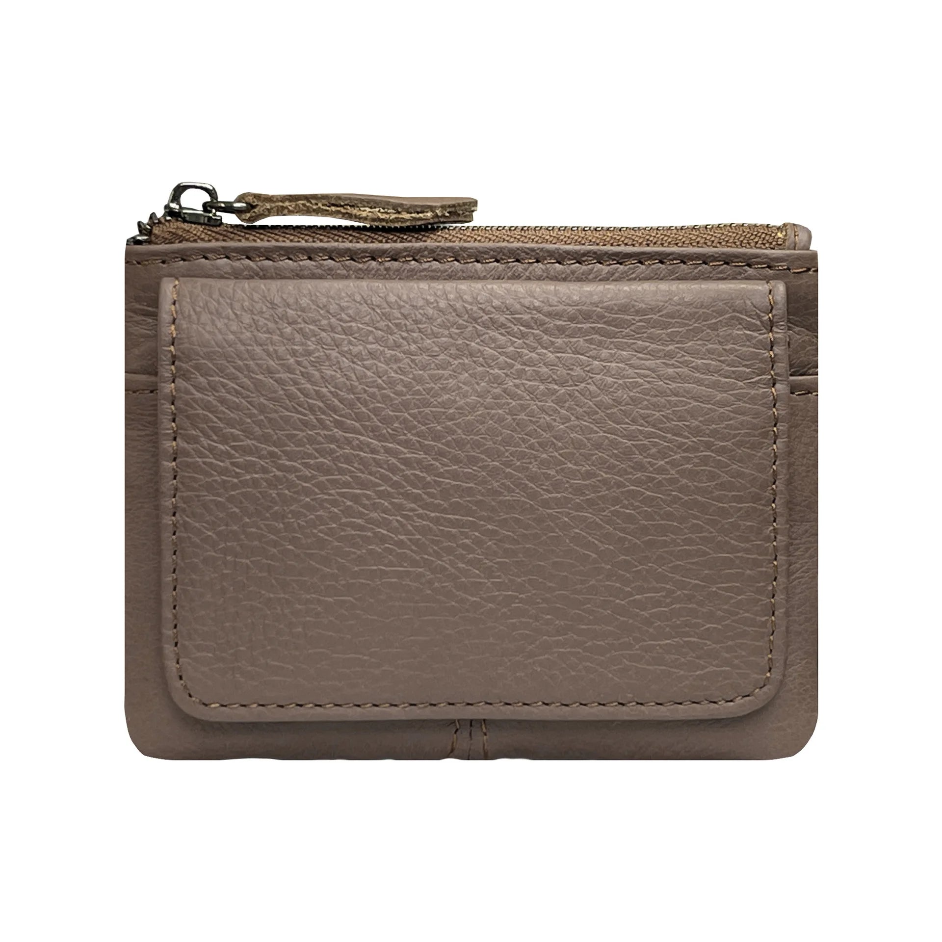 New Cow Leather Card Bag | Slim Credit Card Holder & Coin Purse Luxegan