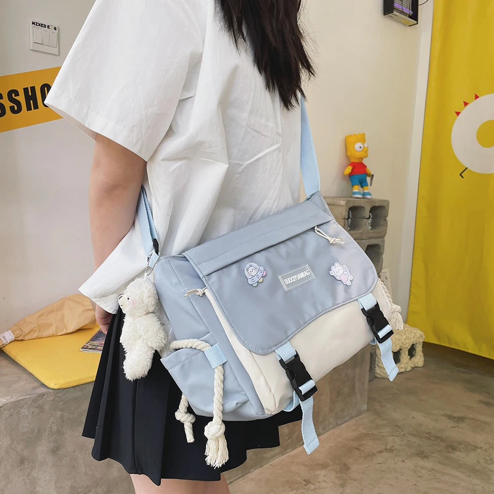 Large Capacity Crossbody Bag | Ladies' Messenger Pouch & Casual Shoulder Bag Luxegan