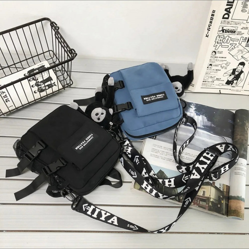 Casual Canvas Couple Messenger Bag | Versatile Satchel for Daily Use Luxegan