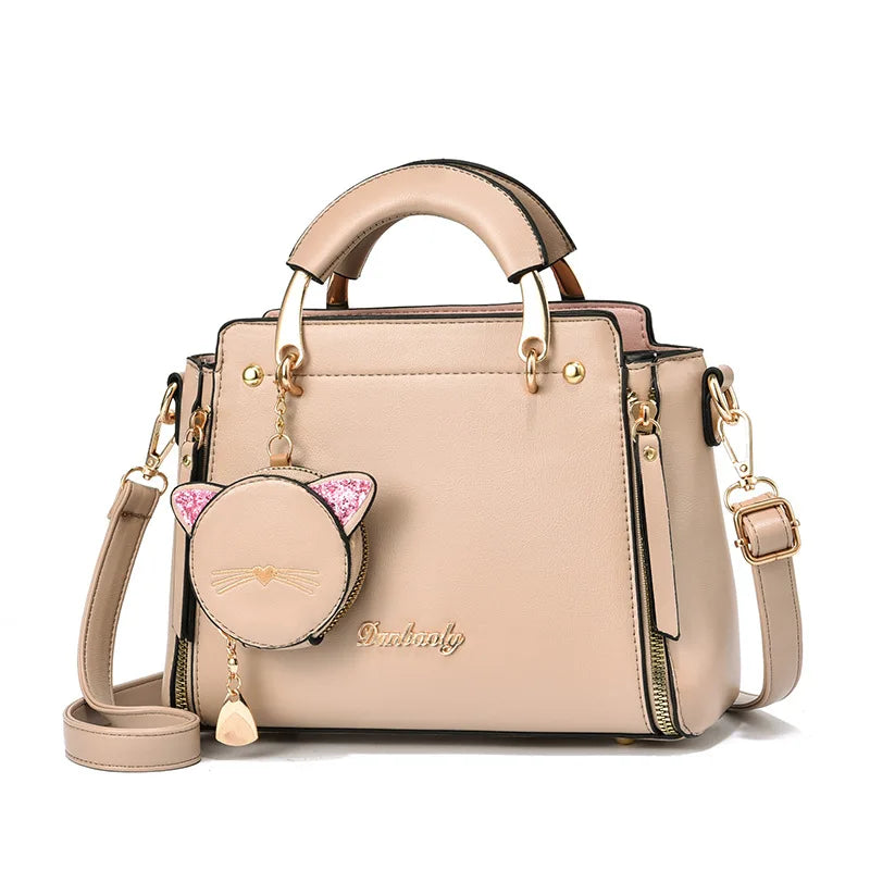 Summer New Women's Bag | Large Capacity Simple Shoulder Bag & New Handbag with Wallet (Crossbody Small Bag Bolso Mujer) Luxegan