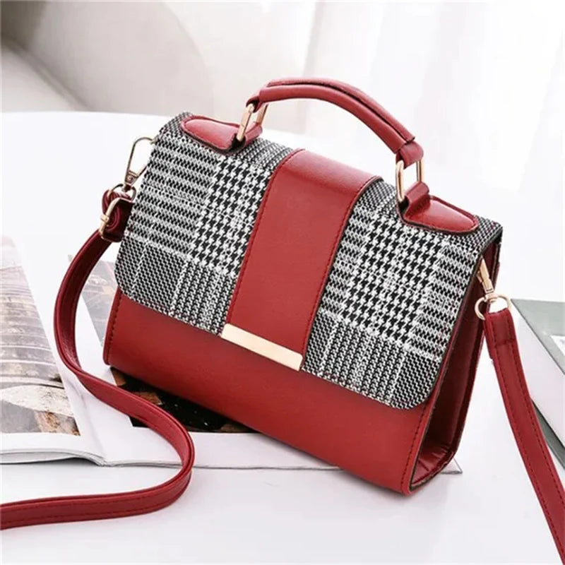 New Arrival Retro Women Handbag High Quality Ladies Crossbody Messenger Bags | PU Leather Female Flap Shoulder Bag Luxegan