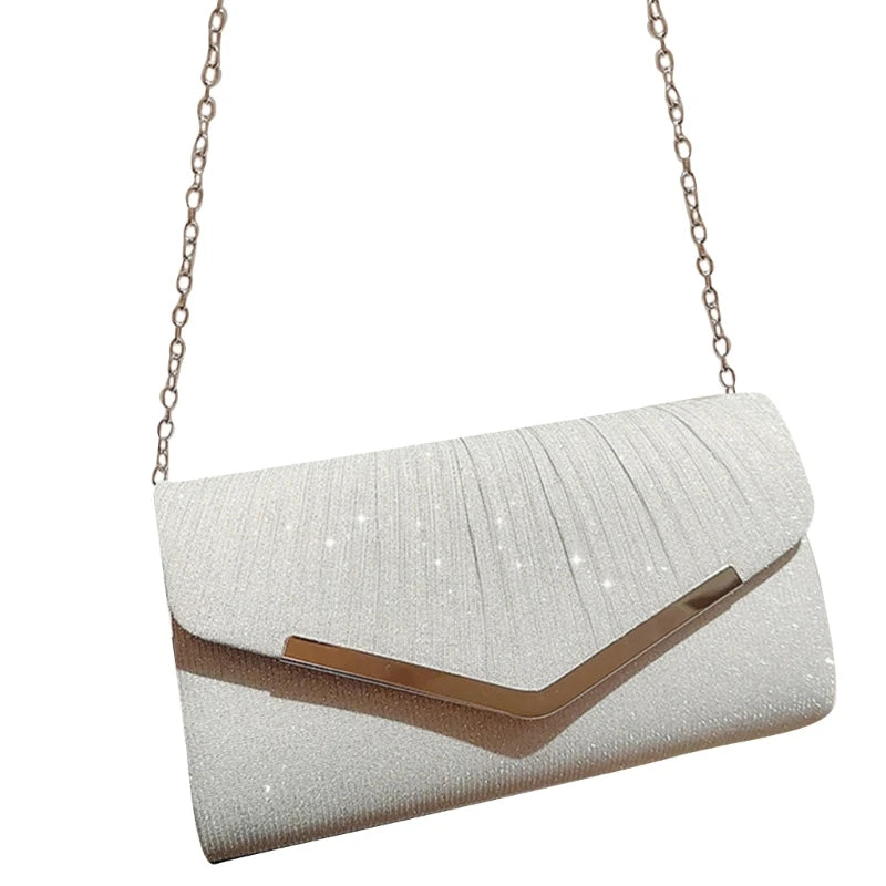 Exquisite Women’s Glitter Evening Bag | Elegant Banquet & Party Clutch | Luxury Wedding Handbag - view 16