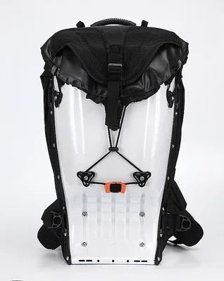 25L Motorcycle Hard Shell Luggage | Sophisticated "Protective Drop" Silhouette | Waterproof Motocross Racing Backpack | "Dignified" High-Performance ABS Tank Bag for Radiant Versatile Styling Luxegan