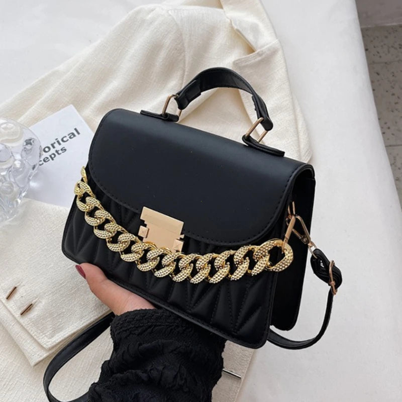 New Designer Shoulder Bag | Fashion Chain Crossbody Bag & Casual Tote Luxegan