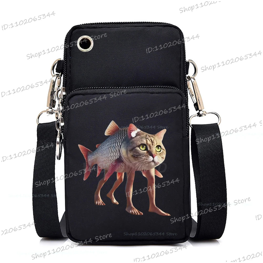 Mini Crossbody Bag | Funny Cartoon Phone & Shoulder Bag Luxegan