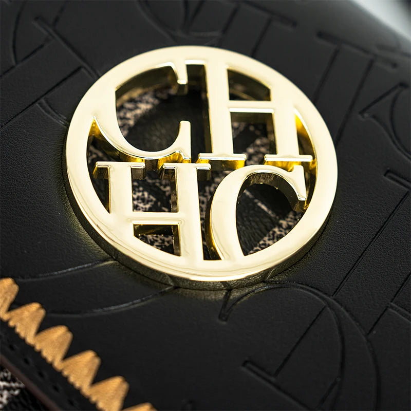 Exquisite Dark Letter Embossed Box Bag | Luxury Party Shoulder Purse Luxegan