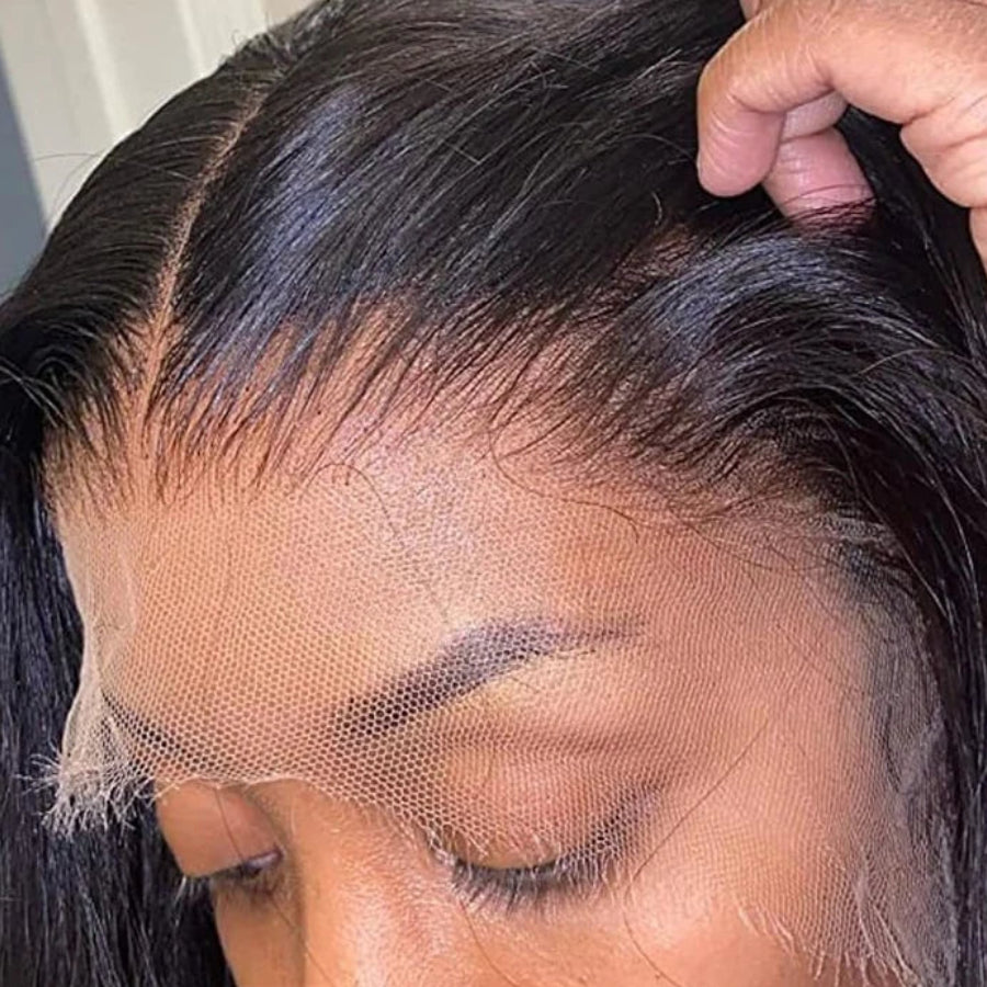 Lemoda Real HD Lace Frontal Wig | Sophisticated "Invisible 13x6" Silhouette | Elegant 250 Density Straight Virgin Hair | "Dignified" High-Performance 12A Grade Human Hair for Radiant Versatile Styling Luxegan