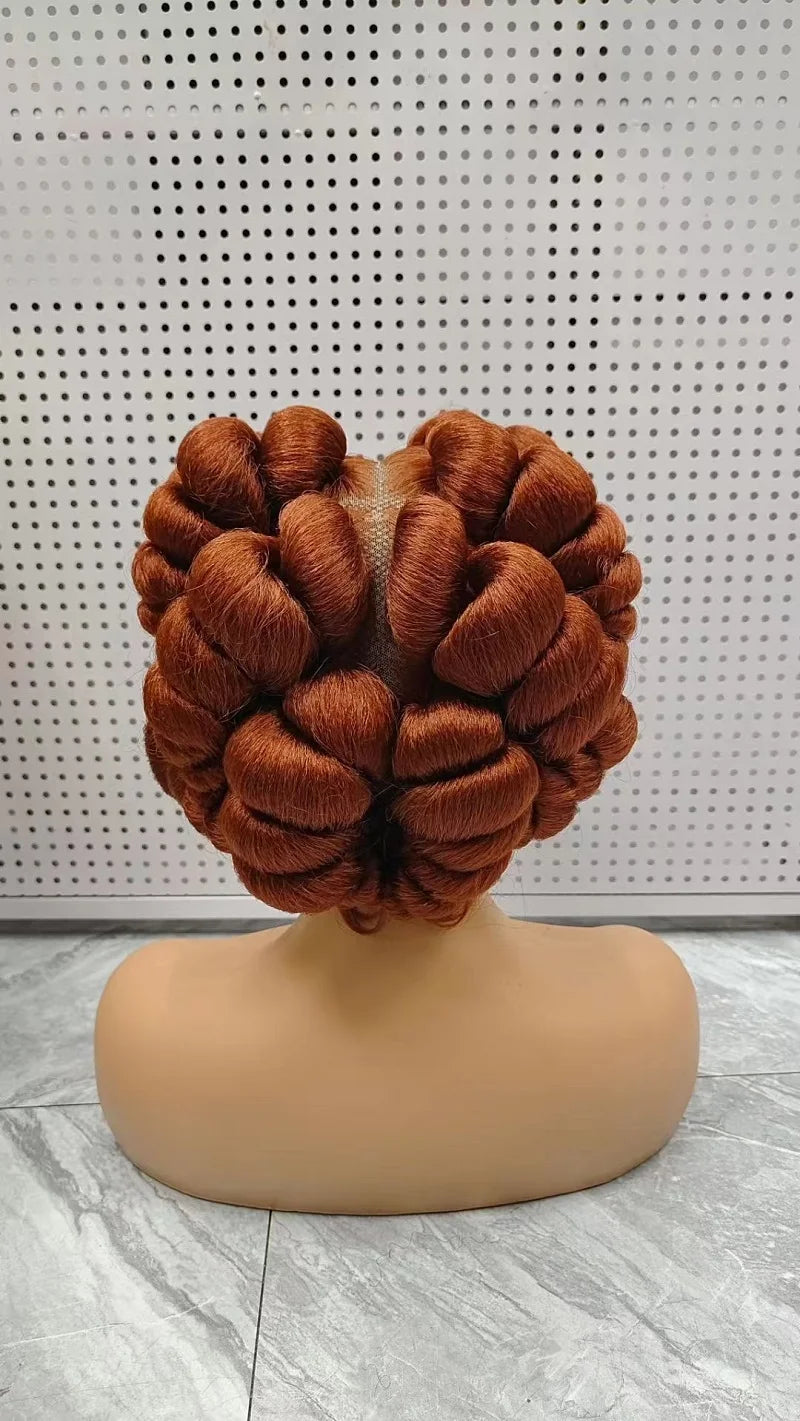 HD Full Lace Knotless Box Braids Wig | Handmade African Braiding Hair Luxegan