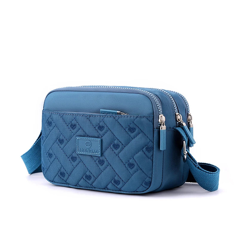 Waterproof Nylon Crossbody Bag | Casual Shoulder & Messenger Handbag Luxegan