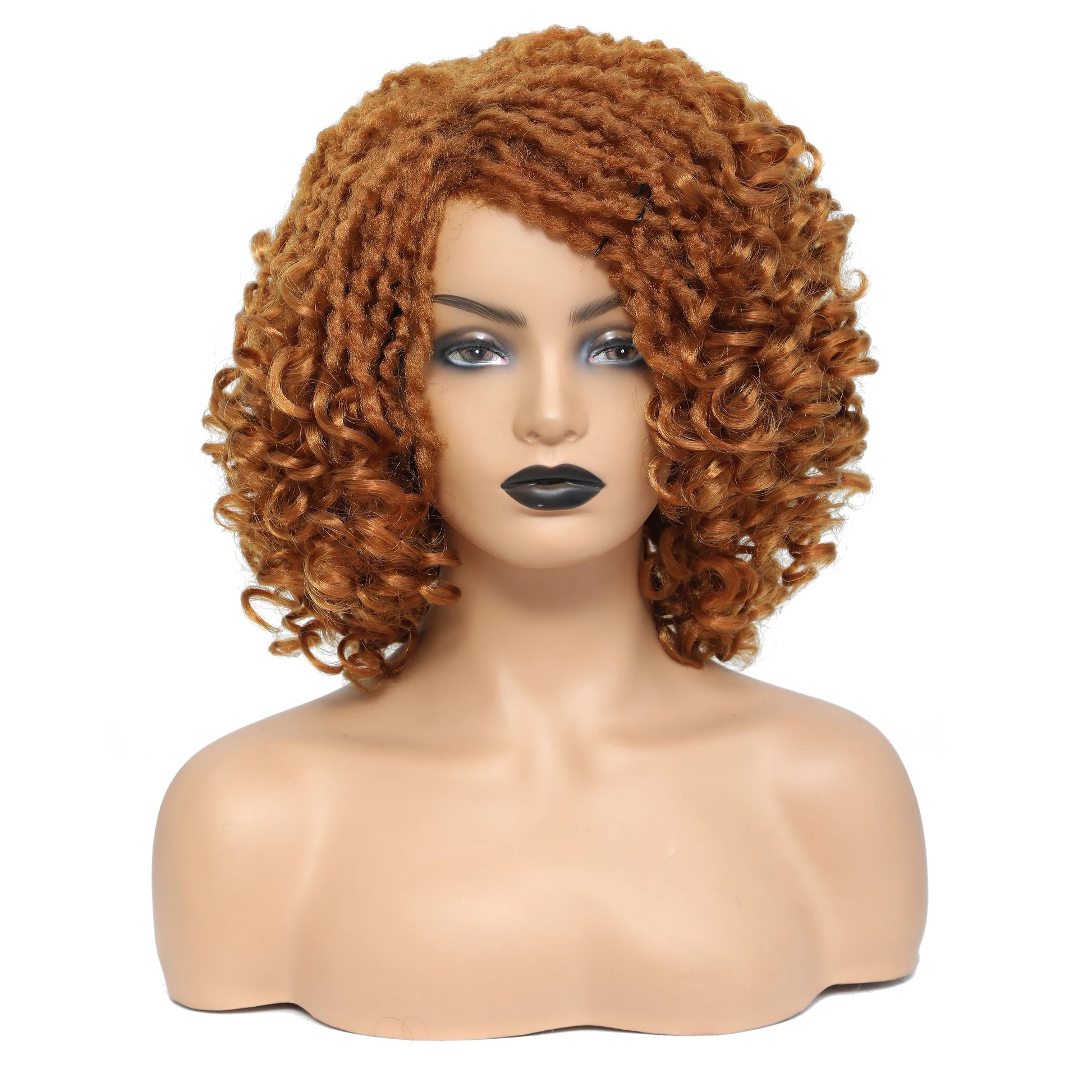10" Ombre Dreadlock Wig | Sister Locs | Faux Locs Crochet Braids | Synthetic Twist Hair Luxegan