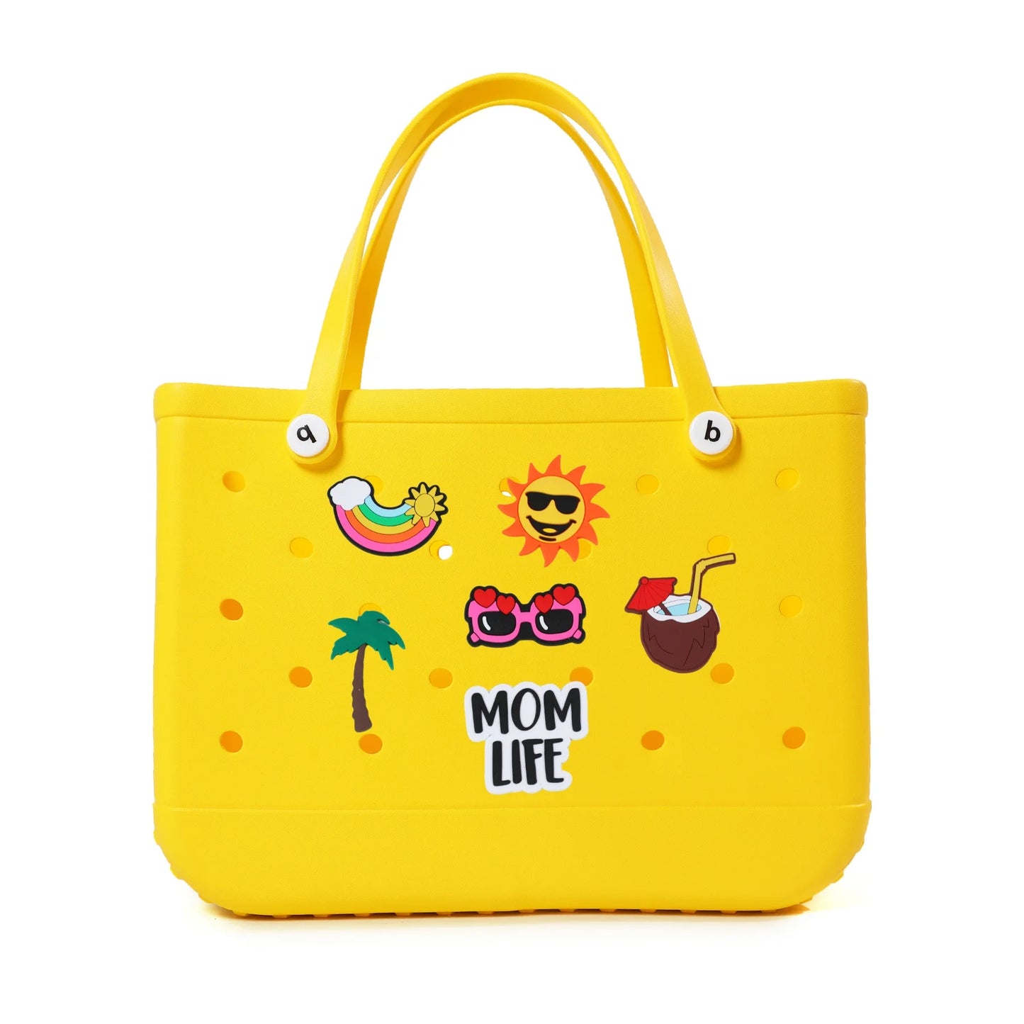 XL Waterproof TPU Beach & Travel Tote (Jelly Tote) Luxegan
