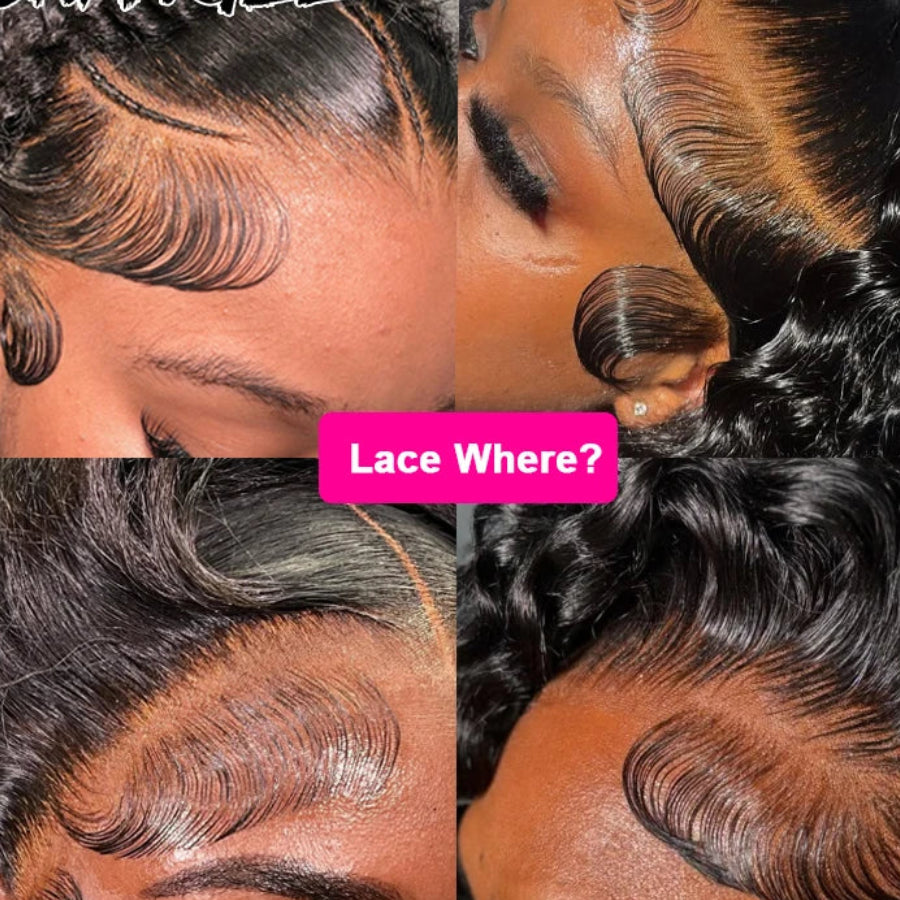 Deep Wave HD Lace Frontal Wig | Sophisticated "13x6 Frontal" Silhouette | Ultra-Dense 250% Skinlike Transparent Swiss Lace Front Wig | "Dignified" High-Performance Long Remy Human Hair Essential for Radiant Versatile Styling Luxegan