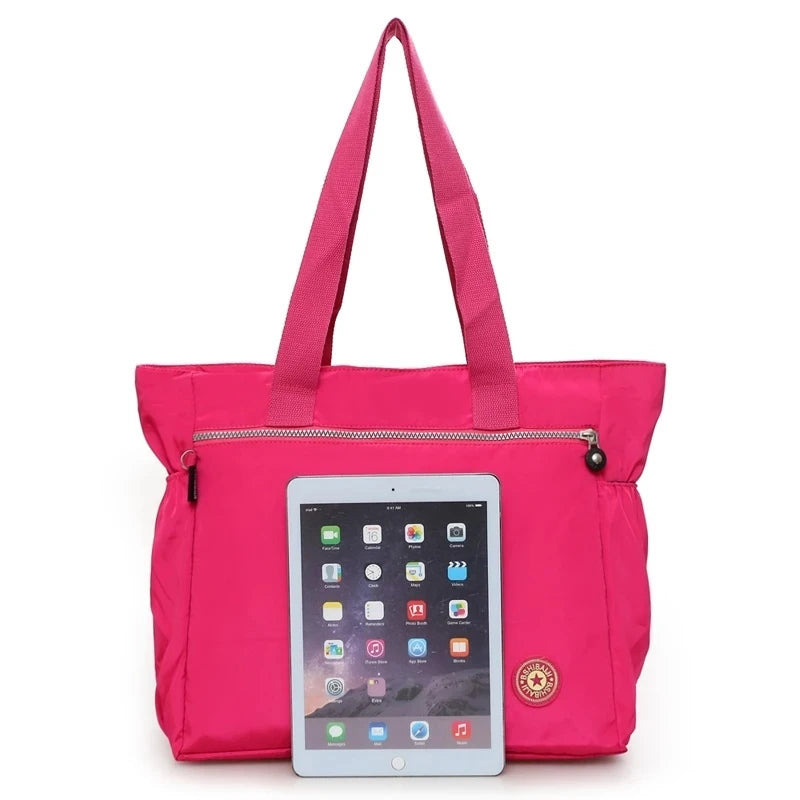 Bolsa de viaje Oxford impermeable de gran capacidad para mujer, bolso de hombro, valija, Bolsa De Viaje, bolsos de mujer, bolsa de compras